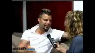 Ricky Martin Entrevista Llegada a Puerto rico 2007