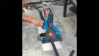 Cutting Carbon fiber tube with Ronix Angle grinder