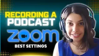 Zoom Settings for best audio recording quality | Manali Bhat