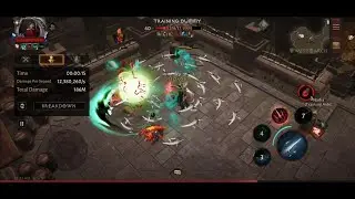 Diablo Immortal Necromancer Dps/Dungeon/ Raid Build | 2.7k reso | 767M :1min