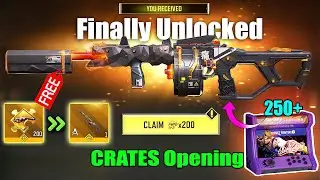 Instant Unlock Legendary Striker 300+ Crates Opening in codm | Fast Way Trick to Unlock Free Striker
