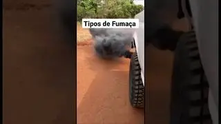 Tipos de fuma&ccedil;as que podem sair escapamento do carro. #escapamento #carros #engenheiromecanico