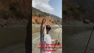 Nepal fishing @ Sunkoshi