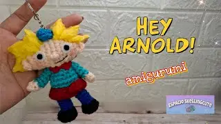 ARNOLD amigurumi llavero tejido a crochet | Hey arnold tutorial paso a paso