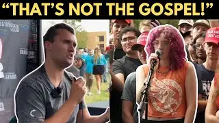 Charlie Kirk Destroys Liberal Student's False 'Christian' Worldview in Heated Debate