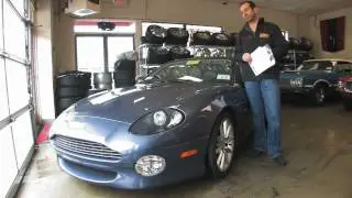 Aston Martin DB7 Vantage Volante 2003 года продаётся с тест-драйвом и видеообзором.