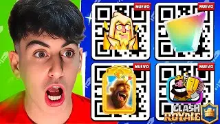 ALL the NEW FREE QR CODES for Clash Royale!