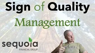 Sign of High Quality Management | Capital Allocation with example (Sequoia Financial Group)