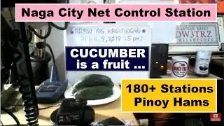 180 Check In Stations with Lito Alvea DU4DF Naga City| Ham Net PHILIPPINES | PIPINO 5pm Edition