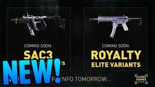 COD AW - New &lsquo;SAC3&prime; Non-Akimbo Variants And Royalty Elite Variants!