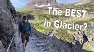 Hiking the Highline Trail - Logan Pass to The Loop-Glacier National Park