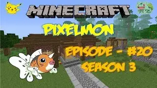 Minecraft: Pixelmon - Эпизод 20 - Ещё один шайни Покемон (Pokemon Mod)