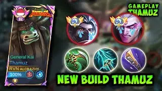 NEWEST BUILD THAMUZ 2025‼️COUNTER PHOVEUS IN EXP LANE - MLBB