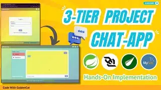 3-Tier Full Stack Java Application | Spring Boot Project | Chat App | Project - 5