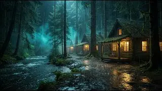 Rain Sounds for Sleeping 🌙 Continuous Heavy Rain Noise for Deep Sleep, Stress Relief & Calm Nights
