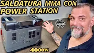 Riesco a saldare il ferro con OUKITEL P5000 Pro Power station portatile 4000W 5120Wh off-grid Italia