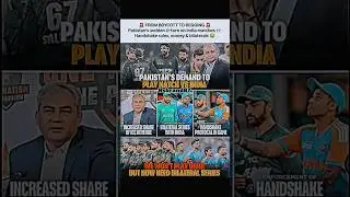 PCB Sets 3 Massive Conditions to Play India in T20 WC 🏆🇵🇰 #shorts​