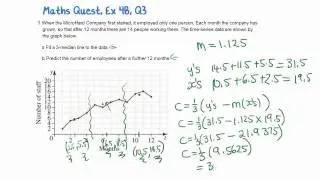 Maths Tutorial: Question on 3 median lines in time series data (statistics)