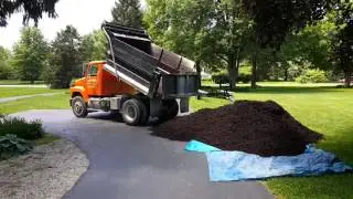 Affordable Dyed Mulch Delivery