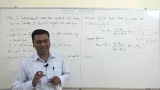 5. Secant Method | Finding Roots | Numerical Computing