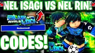 ⚡*NEL ISAGI VS NEL RIN* All REWORK UPDATE CODES FOR BLUE LOCK RIVALS! ROBLOX BLUE LOCK RIVALS CODES