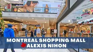 Downtown Montreal Shopping Mall - Alexis Nihon Complex (Montreal, Quebec, Canada)