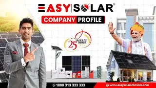 &ldquo;Easy Solar &ndash; India&rsquo;s No.1 Solar Company | 25 Years of Trust & Innovation&rdquo; #solarsystem #india