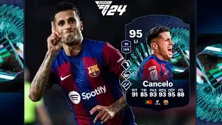 UNO DE LOS MEJORES LATERALES DEL JUEGO!!! REVIEW JOAO CANCELO TOTS MOMENTS 95 EN ESPA&Ntilde;OL EA FC 24 UT