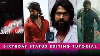 Yash Happy Birthday 4k Status Editing | Birthday Beat Sync | Alight Motion | PK WorkCity