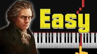 Beethoven Virus - Easy Piano Tutorial + Piano Sheets