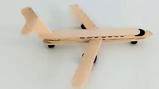 U&ccedil;ak Yapımı|U&ccedil;ak Maketi Airplane Making | Airplane model |Dil &Ccedil;ubuğu ile U&ccedil;ak Yapımı