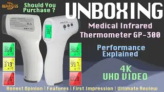 Unboxing the Infrared Thermometer GP-300 | 4K | Performance Explained | How to Use | Complete Guide