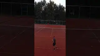 🎾Crazy Spin Return | Tennis Magic in Action ! ✨ #shorts  #tennis