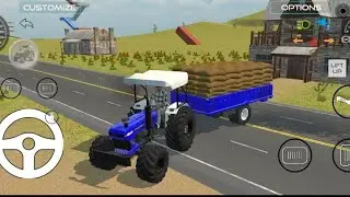 Modern trector Indian vahical simulator 3d #viral#gaming#trector#nishudaswal#stunt#modificition.. 🥷🔥