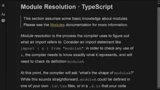 TypeScript/ES6 Module Syntax Intro