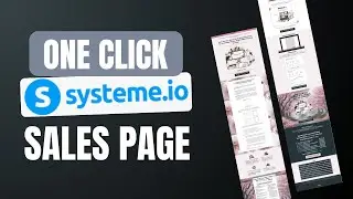 How To Use Systeme.io To Sell Digital Products (Free Sales Funnel Template)