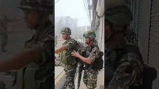 Nepal army in action guys what happening in nepal
