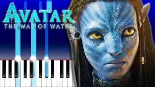 Avatar The Way Of Water - Into the Water (Piano Tutorial)