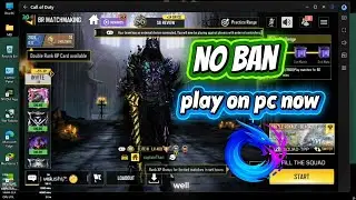 Play CODM on pc without getting banned 😱💥