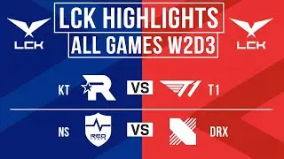LCK Highlights ALL GAMES Week 2 Day 3 | LCK CUP 2026