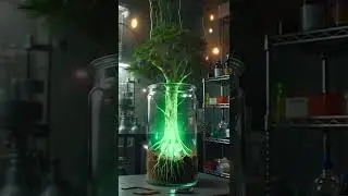 Inside a dark lab, a glass test tube hole #shorts #explore #unique #animation #viral