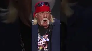 Moment Hulk Hogan calls Trump his 'hero' at the Republican National Convention in Milwaukee
