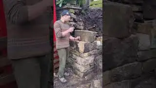 Building dry stone walls 🧱 🎥 noblestonework