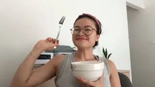 Eating Alone | What I eat when in the hottest summer? Vietnamese papaya is a perfect one.