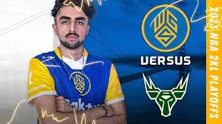 NBA 2K LEAGUE SEMIFINALS | $1,000,000 PLAYOFFS | Warriors Gaming Squad vs. Bucks Gaming - Game 2