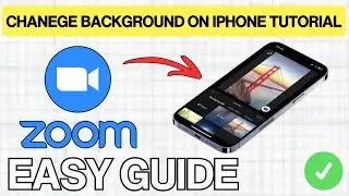 How to Change Your Zoom Background On Iphone (QUICK & EASY) 2026