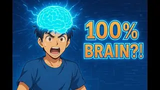 What If Humans Used 100% of Their Brain? (Mind-Blowing Science in Anime Style)