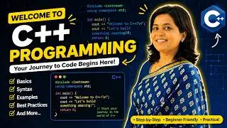 Welcome to C++ Programming: Your First Step into Coding! 🚀 Kickstart Your C++ Journey! 🎯