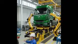 KWENASAURUS TYRANNO XXL Electric Semi-truck #production #robot #innovation #futuretrucks