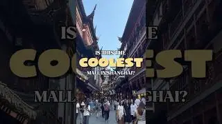 The most AWESOME mall in Shanghai! 🛍️ #shanghai #china #thingstodo #yugarden #shopping